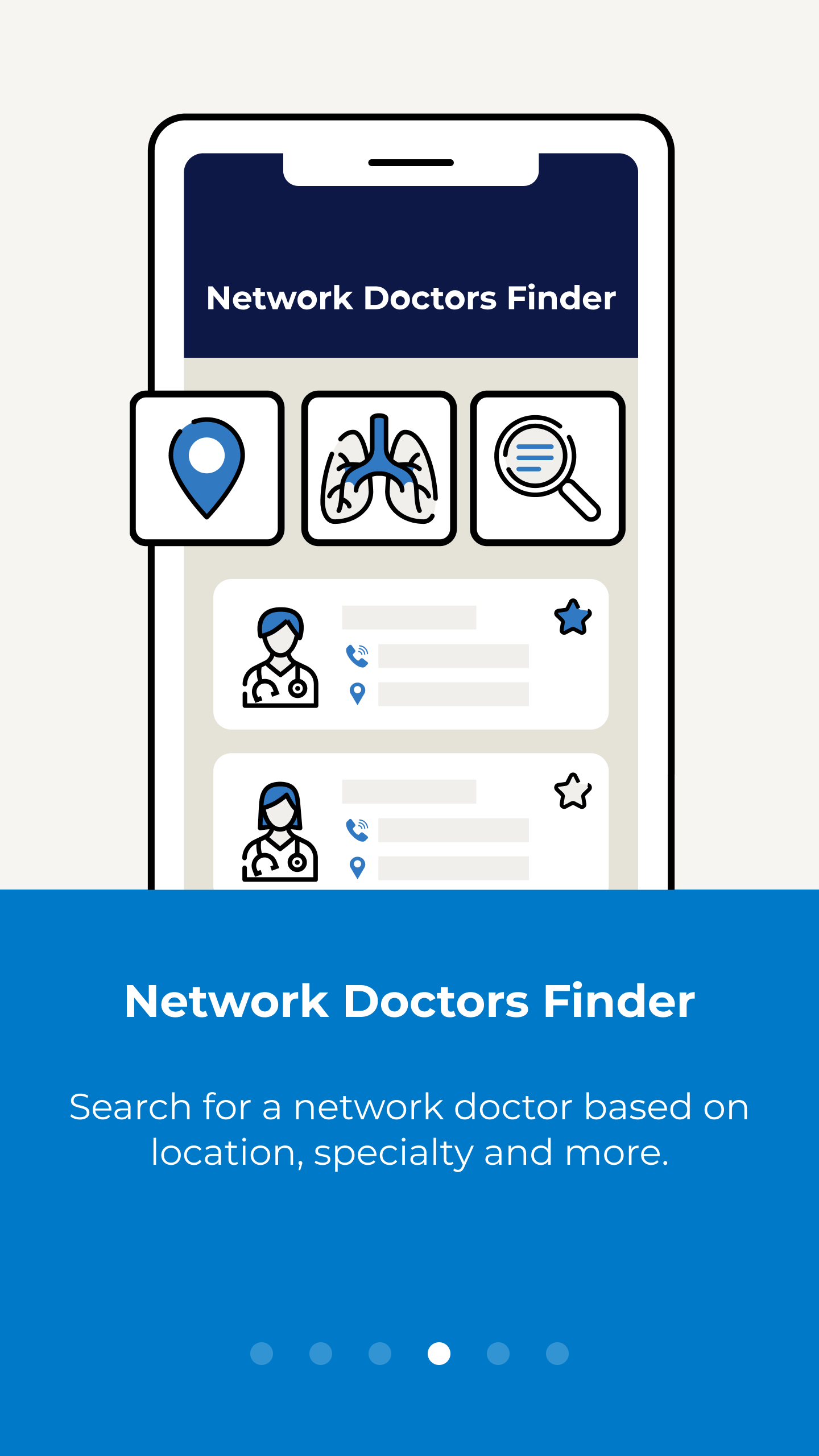 Search by service type